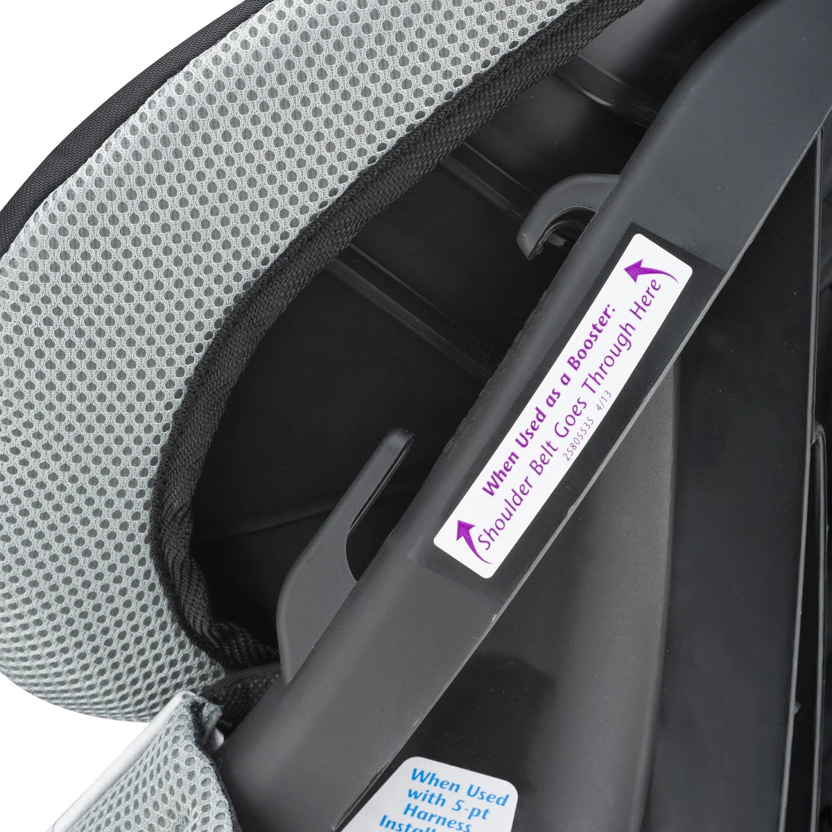 Evenflo Chase LX Harnessed Toddler Booster Car Seat - Jameson Gray