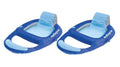 Kelsyus Floating Pool Lounger Inflatable Chair With Cup Holder Blue 2 Pack - 80014