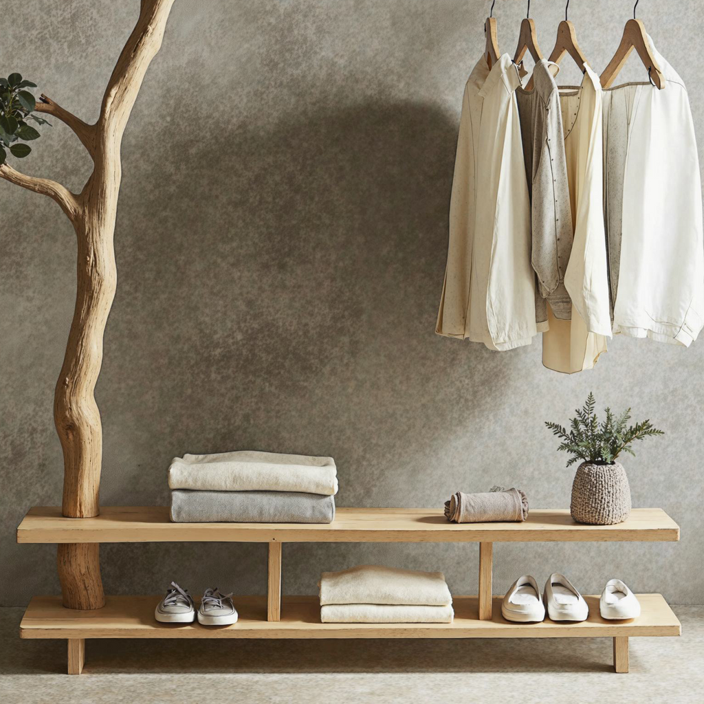 Driftwood Branch Coat Hanger Wall Mount Unique Towel Hook - view 5