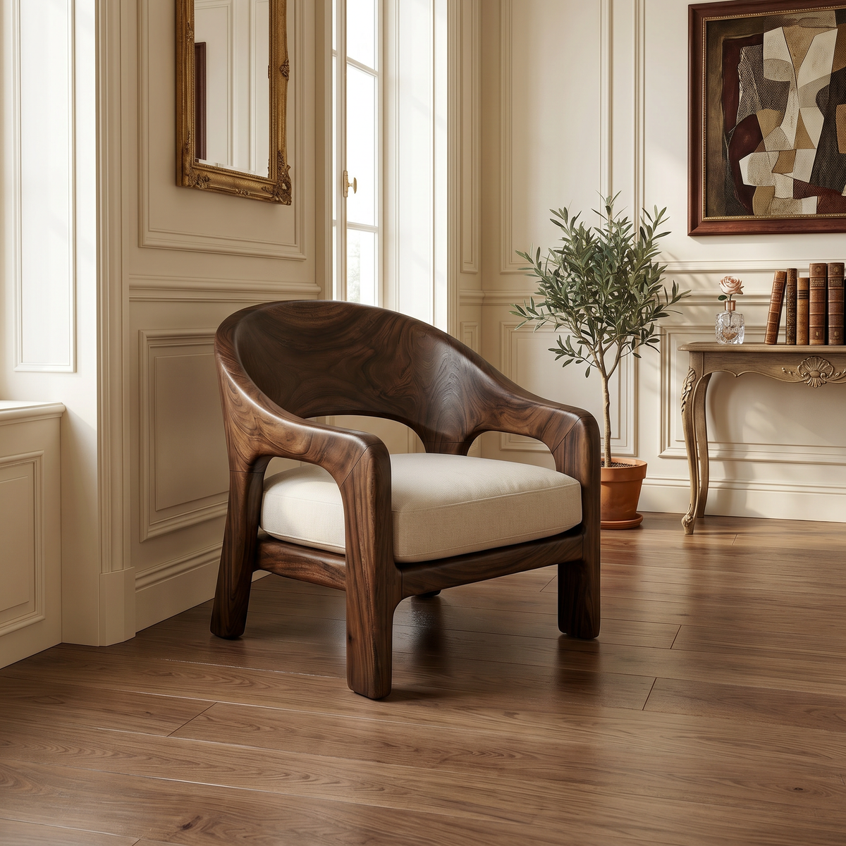 European Contemporary Lounge Chair Luxury Bedroom - view 7