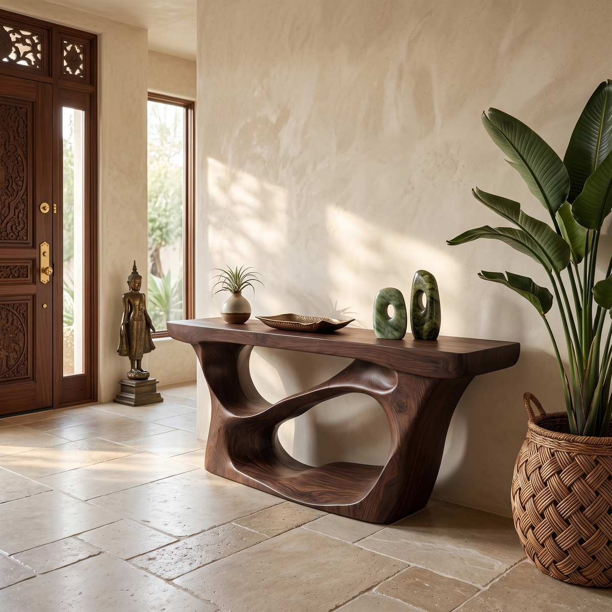 Farmhouse Accent Table Entryway Decor - view 7