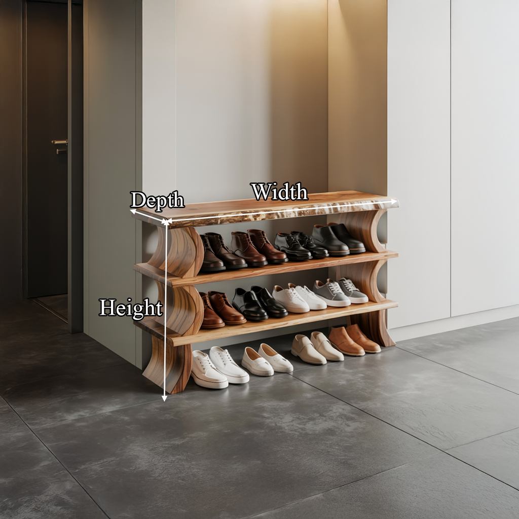 Contemporary Flow Shoe Bench Entryway And Mudroom - view 4