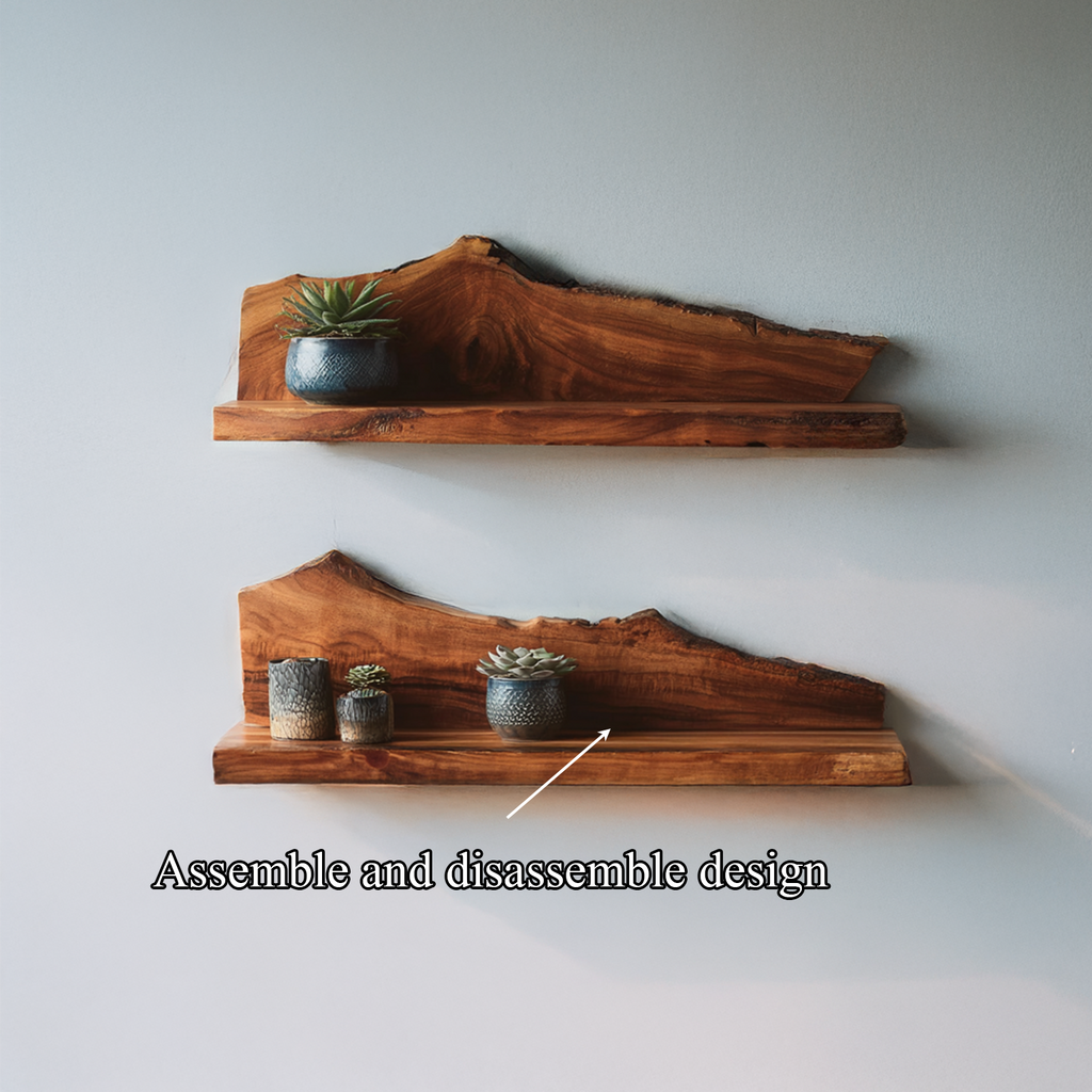 Custom Floating Shelves Living Room Decoration Gift - view 4
