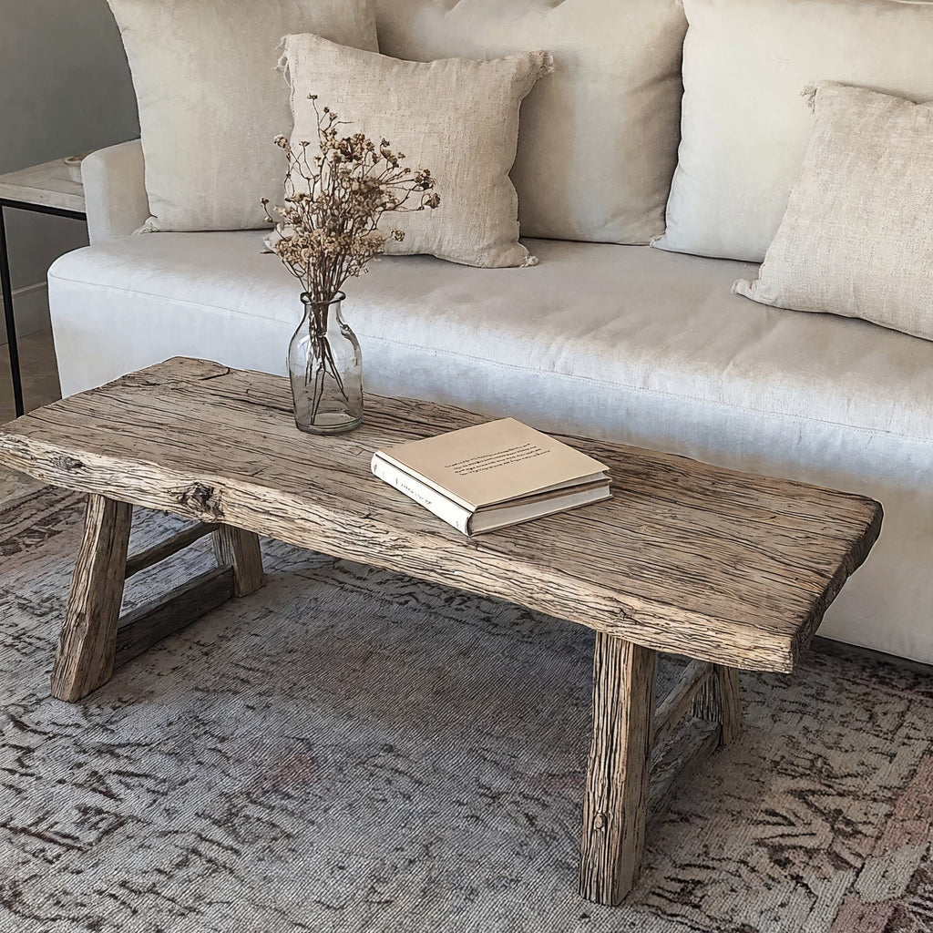 Coffee Table Handcrafted Decor - view 2