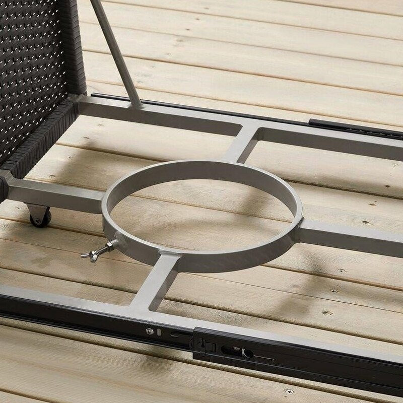 Martha Stewart Metal 4-Person Fire Pit Seating Group With Cushions