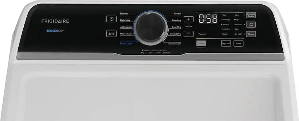 Frigidaire Electric Dryer, White, 7 Cu. Ft.