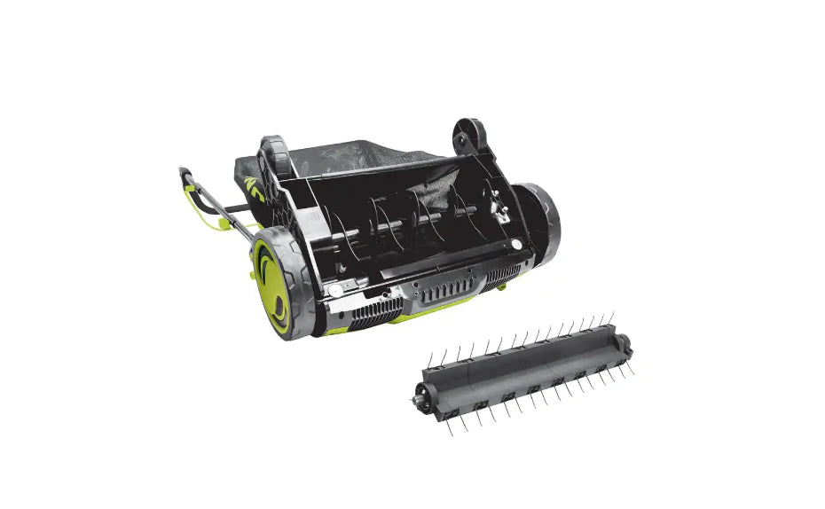 Sun Joe Electric Lawn Dethatcher With Collection Bag, 15 in. 13 Amp - AJ805E