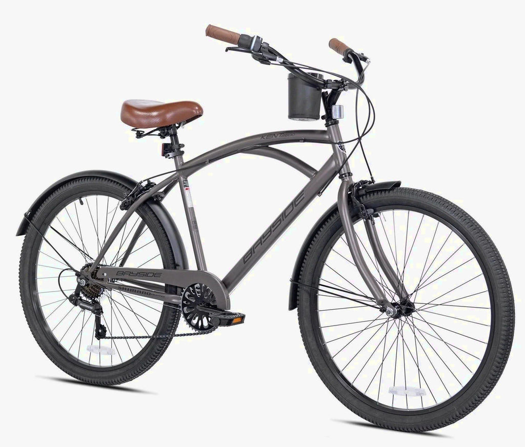 Kent Men's Cruiser Bike 26 in Satin Cocoa - Bayside