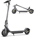 Jasion Electric Kick Scooter, 500W Peak, Up To 15.5 MPH, 19 Miles, Grey - JS2