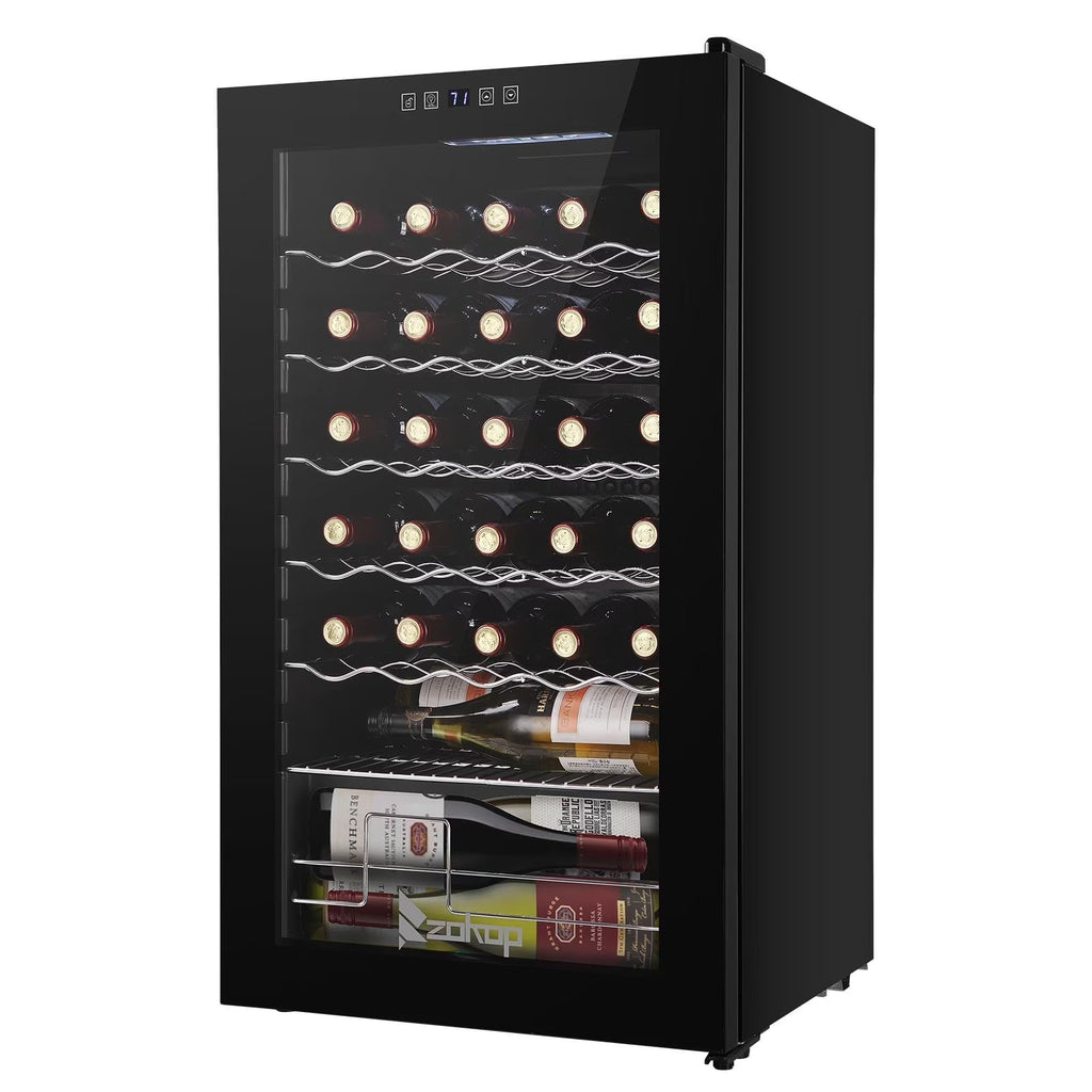 Ktaxon 18 Bottle Compressor Wine Cooler, 1.8 Cu.Ft, 52L - Freestanding