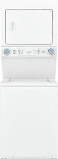 Frigidaire Electric Washer And Dryer, 5.5 Cu. Ft., White, 120 V