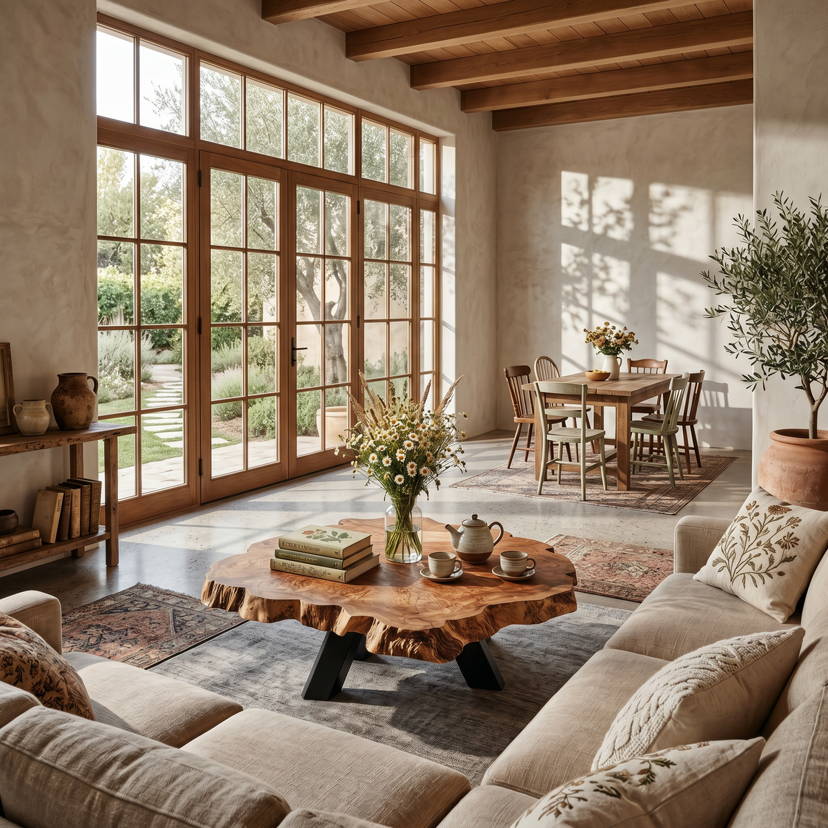 Farmhouse Coffee Table For Heritage Room Looks - view 6