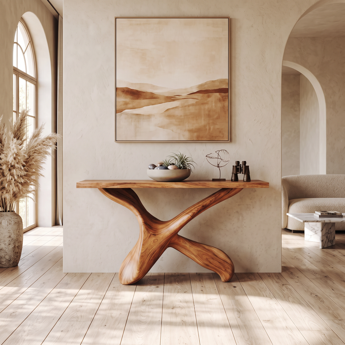 Farmhouse Console Table Entryway Decor - view 6