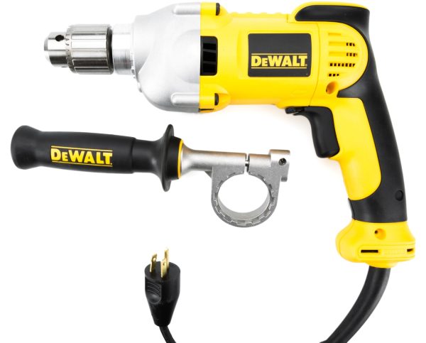 1/2-in Keyed Corded Drill, 10 Amp Heavy Duty Variable Speed Reversible Drill - Tool Only