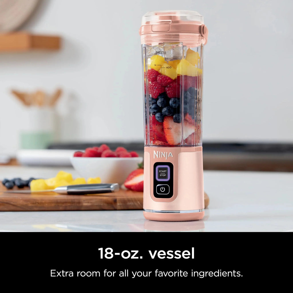 Ninja Blast Portable Personal Blender, Cordless, 18 oz, Metallic Purple - BC151PL