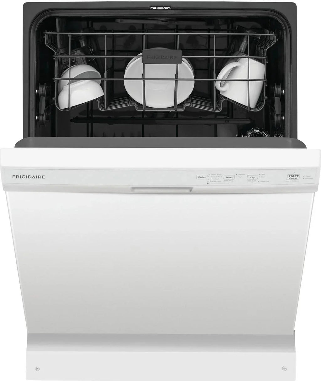 FRIGIDAIRE Built-In Dishwasher, 24 in, White - FDPC4314AW