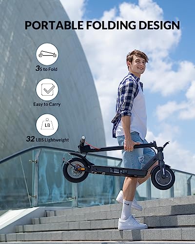 5TH WHEEL Foldable Electric Scooter With Turn Signals - V30Pro