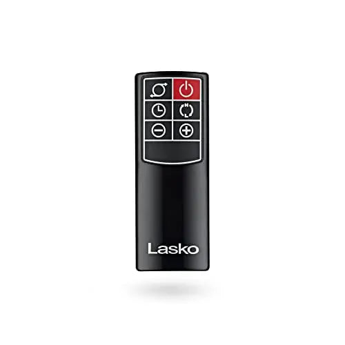 Lasko Ceramic Tower Heater With Oscillation, 29.5 in, Black - 5586