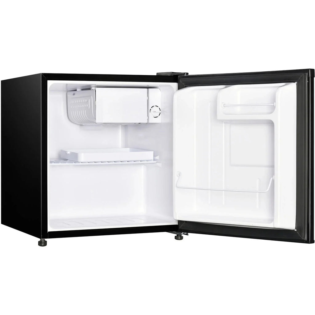 Magic Chef Compact Refrigerator 1.7 Cu. Ft., Black, 17.3 in Width