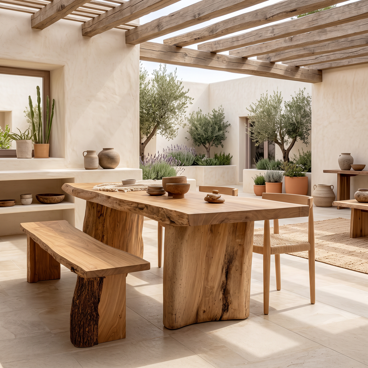 Custom Dining Table Walnut Wood Farmhouse Gift - view 5