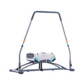 Aeroski Ski Fitness Workout Machine With Recoil Spring Resistance, Gray - 2.0