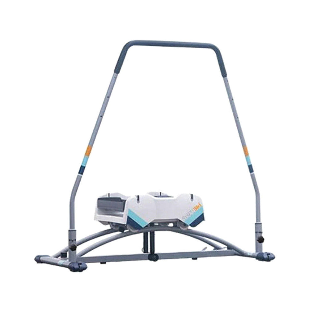 Aeroski Ski Fitness Workout Machine With Recoil Spring Resistance, Gray - 2.0