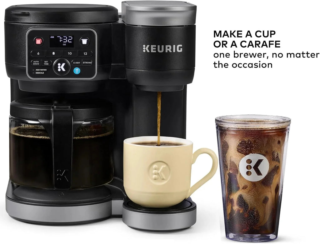 Keurig Hot & Iced Single Serve And Carafe Coffee Maker, 72oz - K-Duo Gen 2