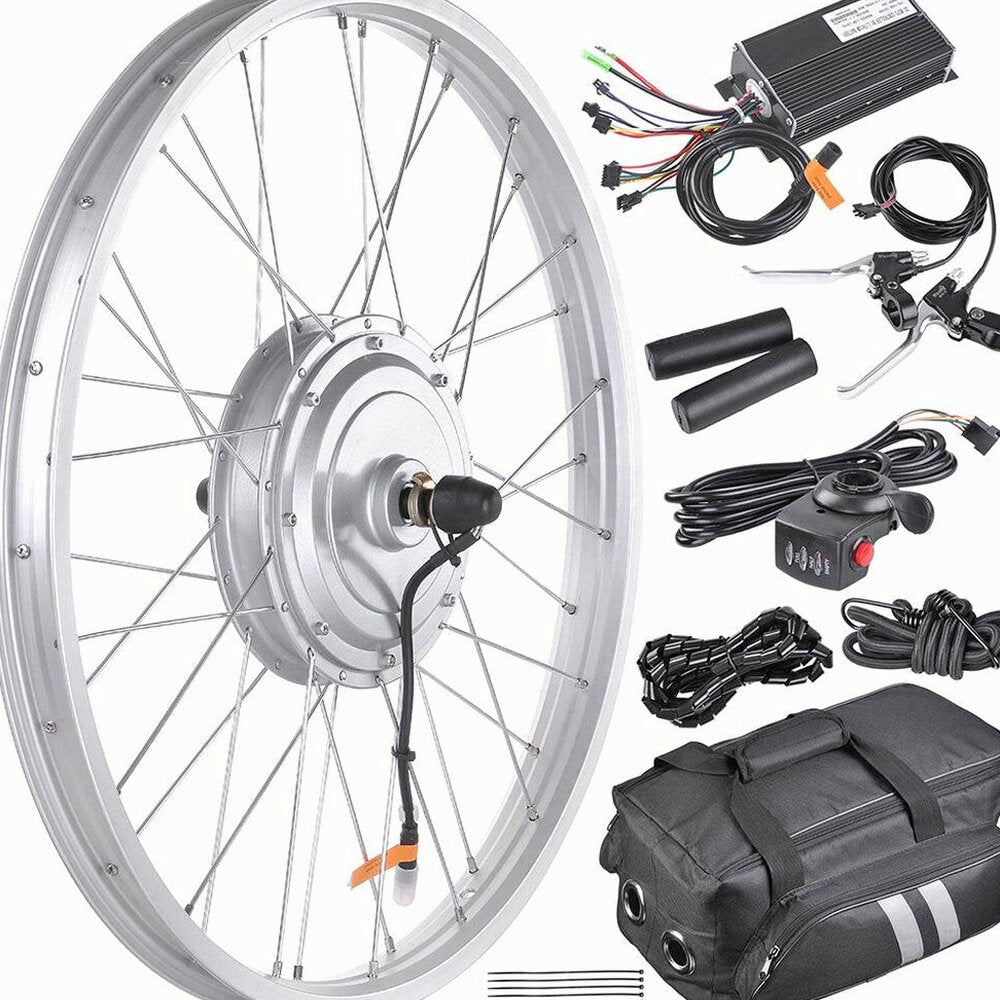 24 Inch 36V 750W Front E-Bike Hub Motor Conversion Kit