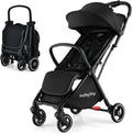 Compact Travel Stroller With Adjustable Backrest, Canopy And 7 kg Weight - 6-36 Months