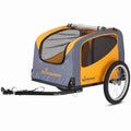 Schwinn Rascal Pet Bicycle Trailer, 16-Inch Wheels, 50 Lbs. Capacity, Orange