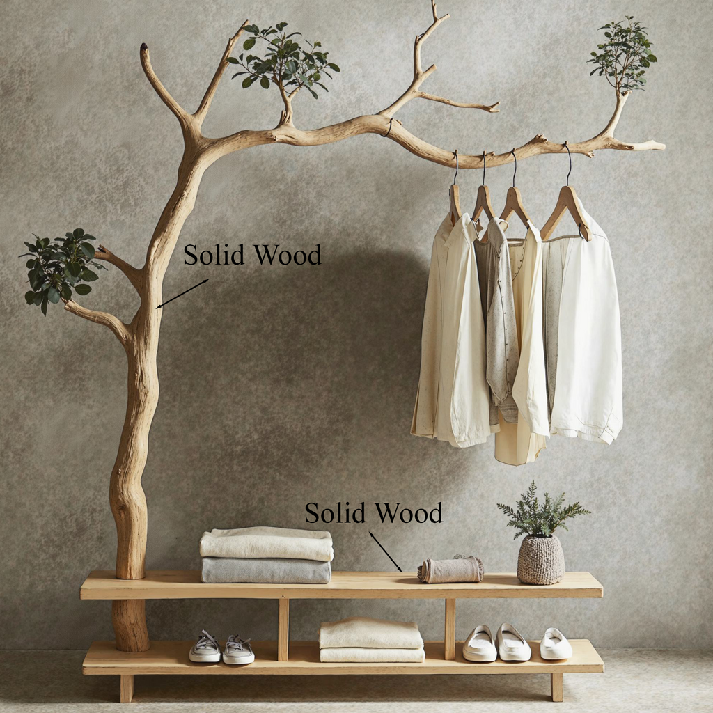 Driftwood Branch Coat Hanger Wall Mount Unique Towel Hook - view 6