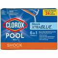 Clorox Pool & Spa XtraBlue Pool Shock Algaecide Treatment 1lb Bag Case 24 Pack