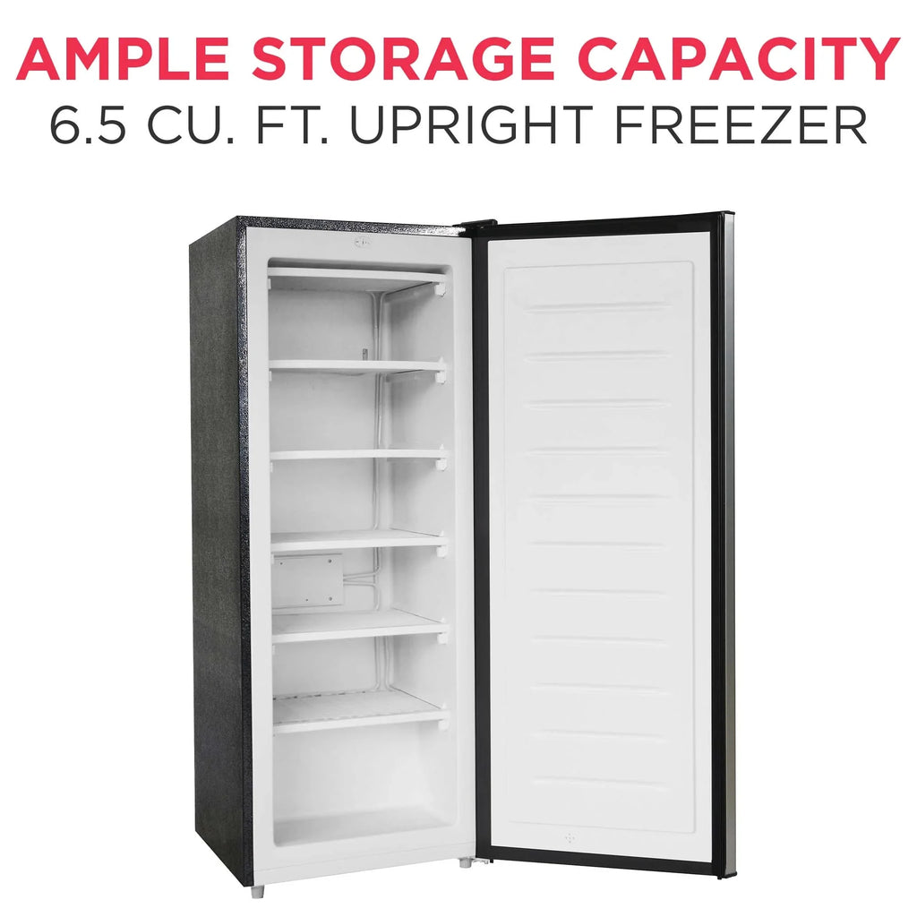 Frigidaire Upright Freezer 6.5 Cu. Ft. Platinum Silver - EFRF698