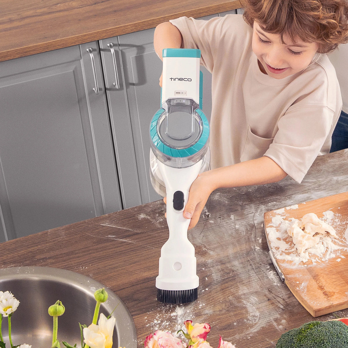 Tineco Cordless Stick Vacuum Cleaner, 450W Motor, 120W Suction, 40 Min Runtime - PWRHERO 11 Snap