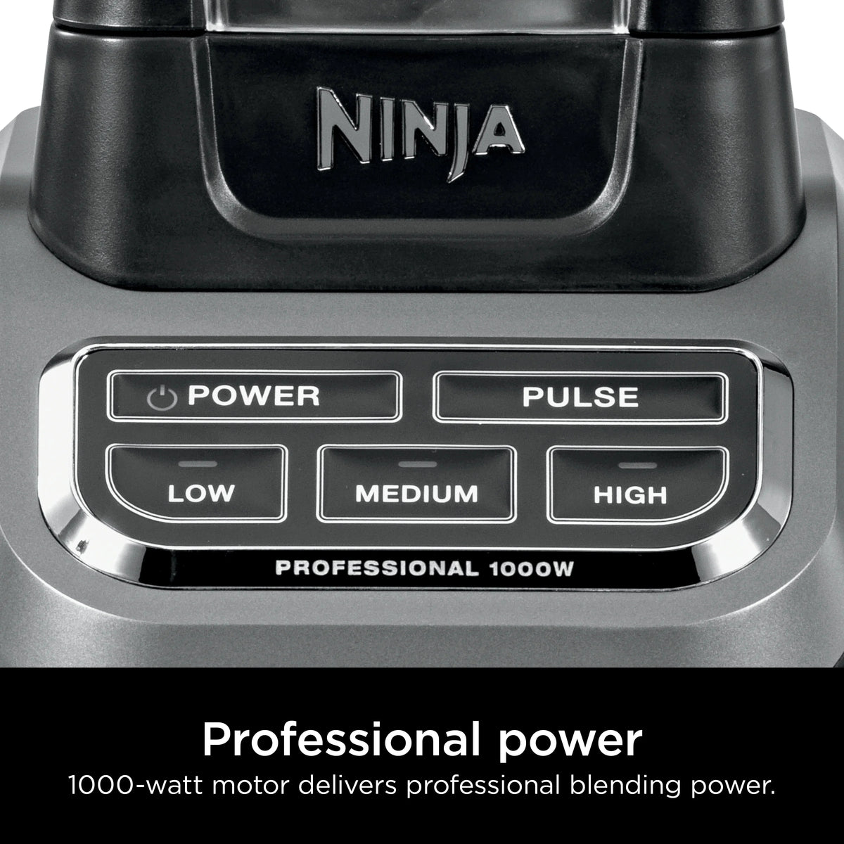 Ninja Professional Blender 1000W, Black, 72 oz - BL610