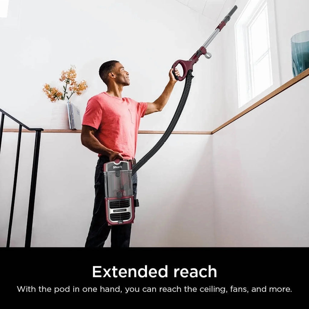 Shark Navigator Lift-Away Pet Upright Vacuum With HEPA Filter And PowerFins Brushroll - ZU660
