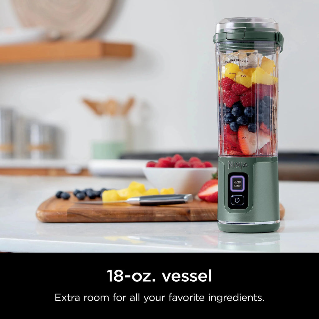 Ninja Blast Portable Personal Blender, Cordless, 18 oz, Metallic Purple - BC151PL