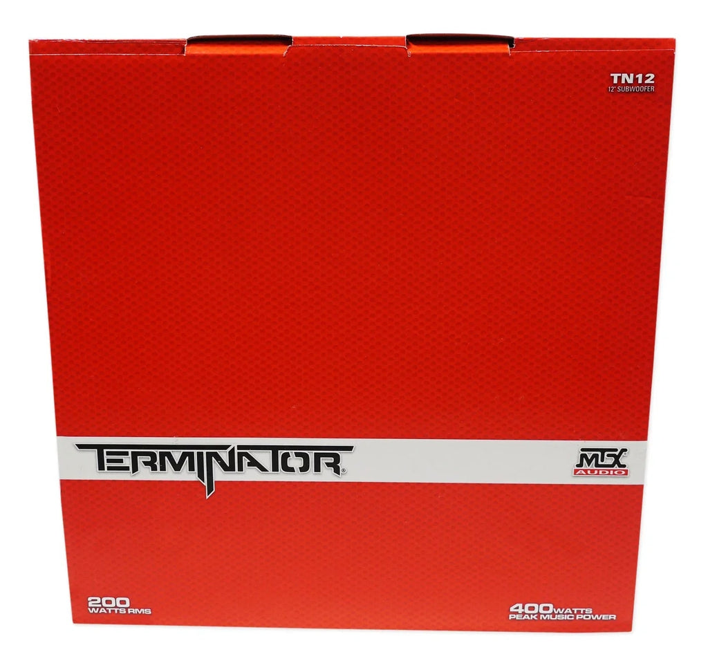 MTX Audio Terminator 12 in 800 Watt 4 Ohm Car Subwoofers - TN12-04