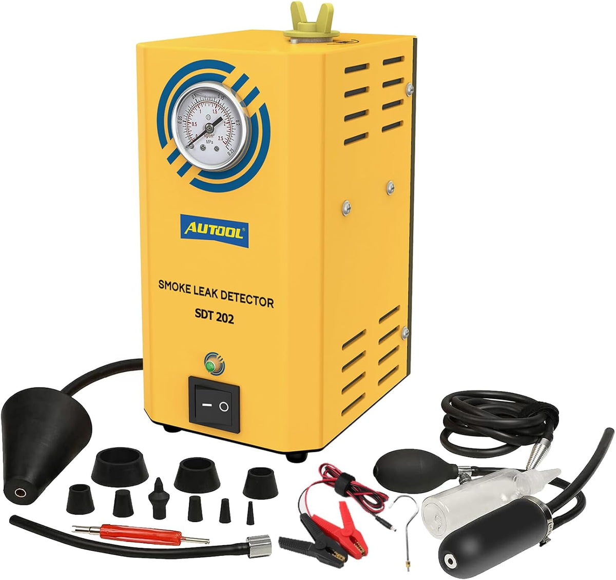 AUTOOL Automotive Smoke Leak Detector for 12V Vehicles - SDT 202, SDT205, SDT103, SDT106, SDT 206