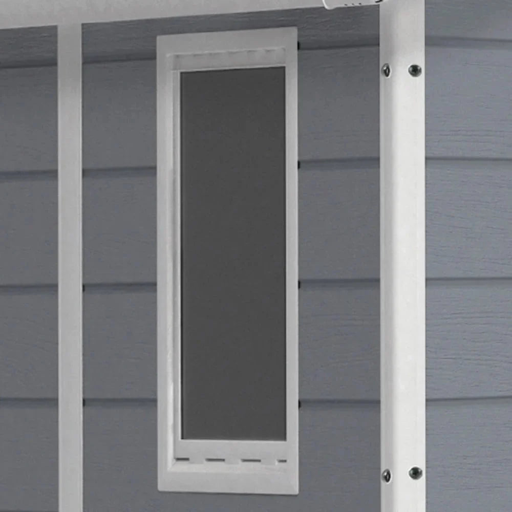 Keter Manor DD 6 X 8 Foot Outdoor Storage Shed, Grey - 213413