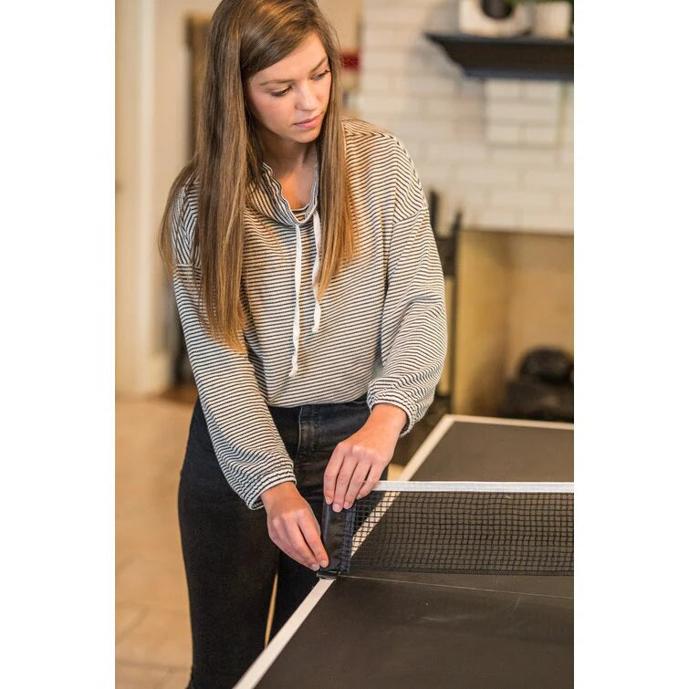 7' 3-In-1 Combination Table With Billiards, Table Tennis, Dining Table, And Storage Benches