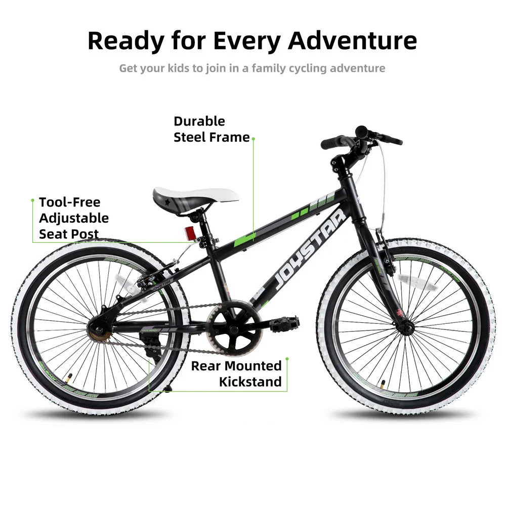 JOYSTAR Lubbock Kids Mountain Bike, 20-inch / 24-inch, Single Speed - Lubbock