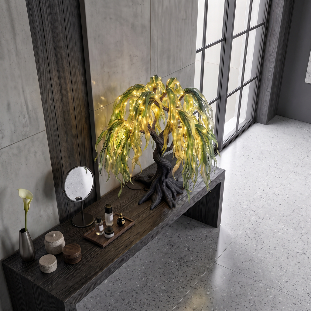 Coastal Decorative Tree Table Lamp For Bedroom