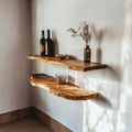 Custom Floating Shelves Solid Wood Decor Home Gift