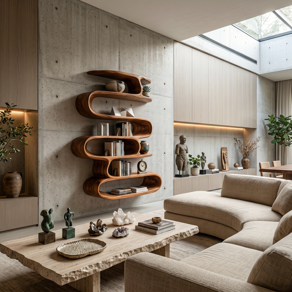 Elegant Wall-Mounted Shelf For Modern Home Decor - view 2