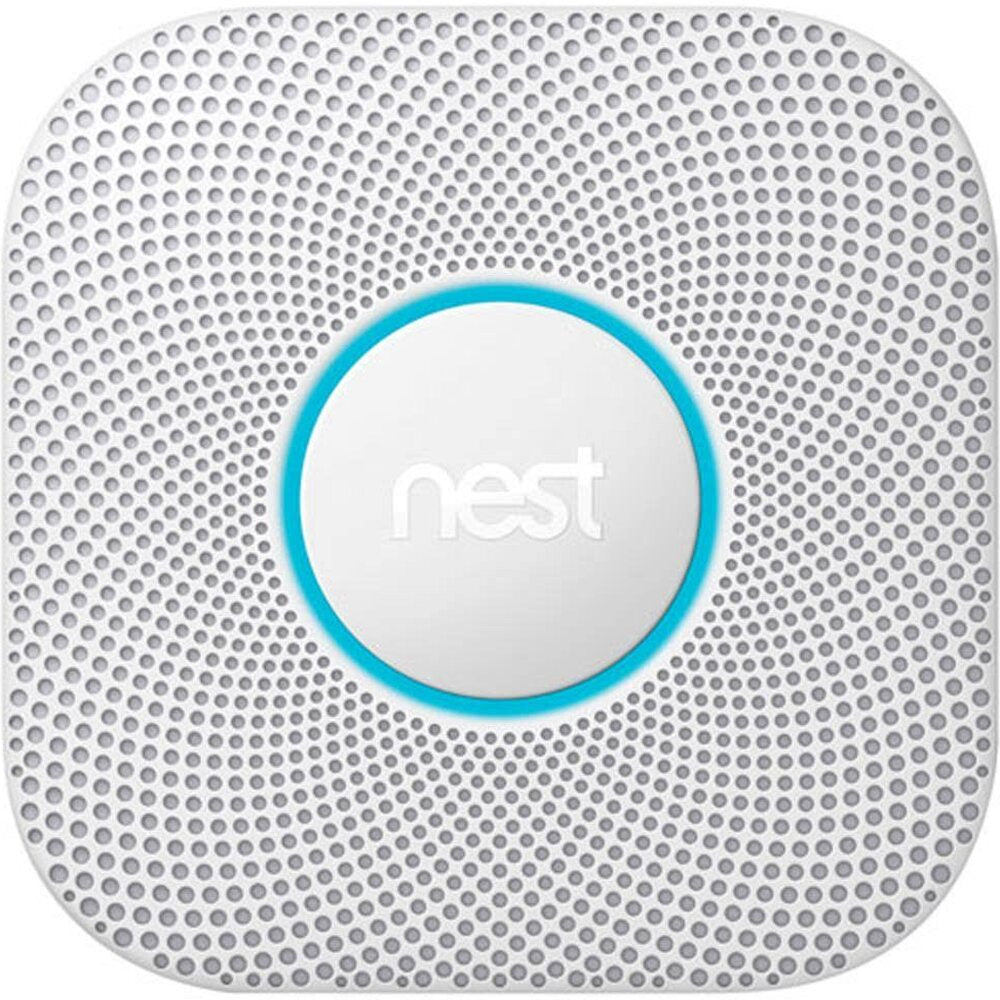 Google Nest Protect 2nd Gen Wired Smoke & CO Alarm With Voice Alerts And Phone Notifications