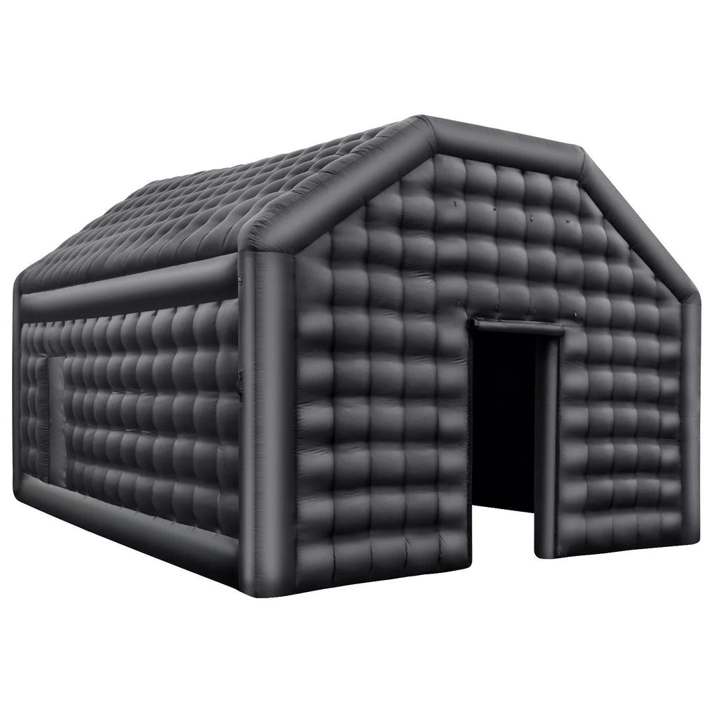 Inflatable Nightclub Party Tent With Lights, 19.7 x 16.4 x 12 Ft