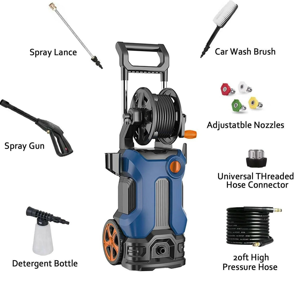 Electric Cold Water Pressure Washer 3800 PSI 2.8 GPM