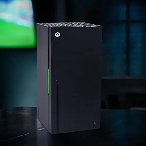 Xbox Official Gear Series X Thermoelectric Mini Fridge Cooler, 10L, 12 Can Holder, USB Port, AC/DC Powered
