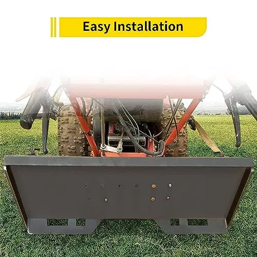 1/2 Skid Steer Quick Tach Mount Plate - Compatible With Bobcat Kubota